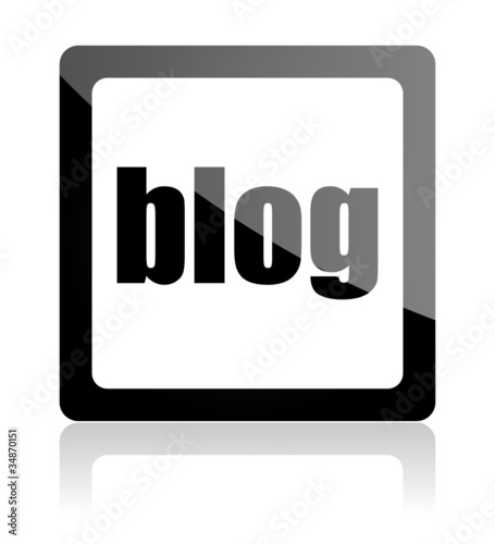 blog button