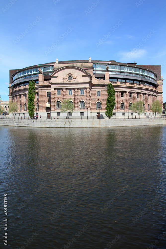 Stockholm - Parliament building