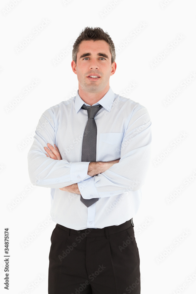 Portrait of a salesperson posing Portrait of a salesperson posing