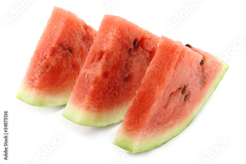 Pieces of watermelon