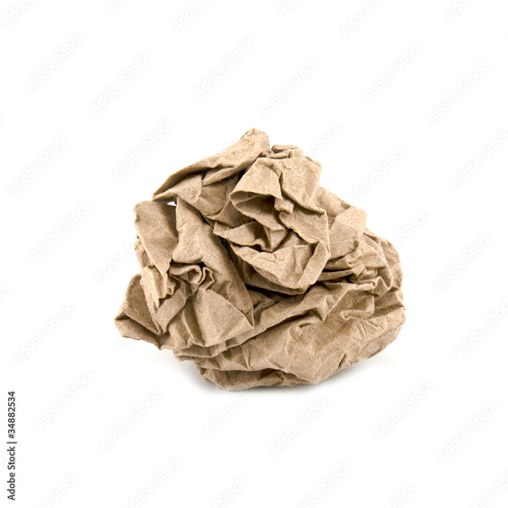 crumpled paper crumpled paper