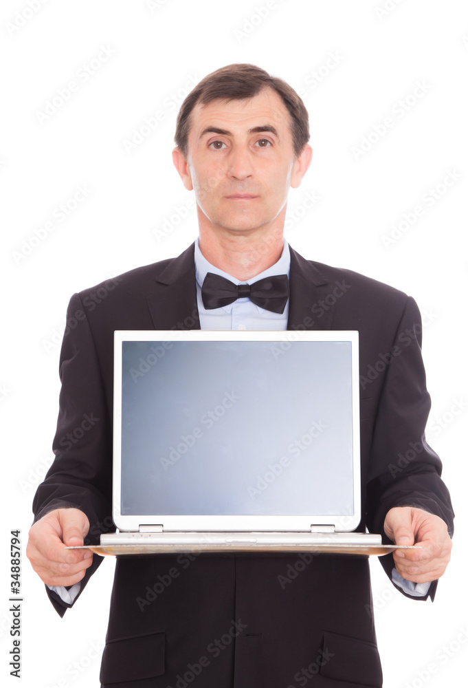 mann mit computer