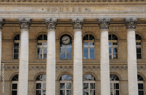 France, le Palais Brongniart à Paris photo