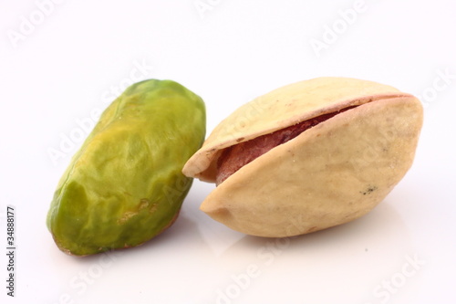 Heap of pistachios