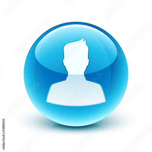 icône contact / contact icon