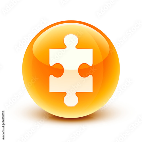 icône puzzle pièce / puzzle icon