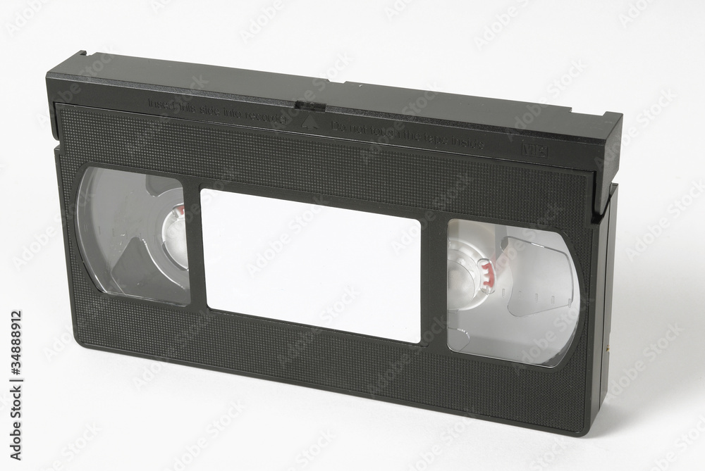 Obraz premium Una cinta de vídeo VHS
