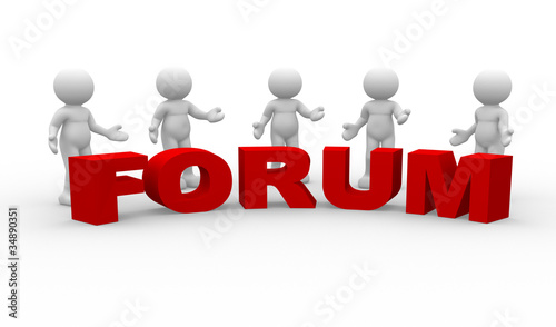 "Forum" word