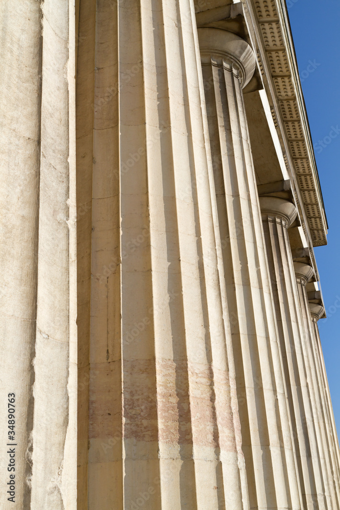 Klassische Säulen, Königsplatz München Klassische Säulen, Königsplatz München