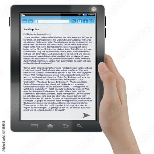 Foto Ebook Reader - black