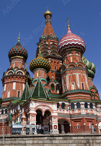 St Basil's Cathderal on Red Square, Moscow photo