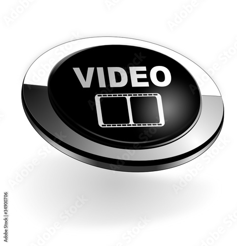 video sur bouton web 3d