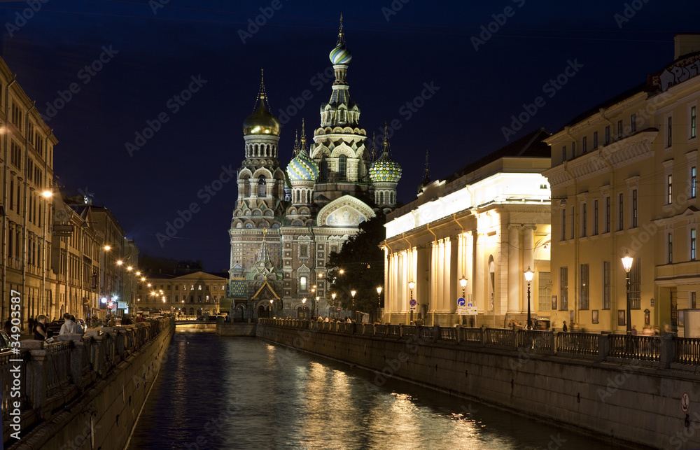 Church on the Spilled Blood in Saint Petersburg