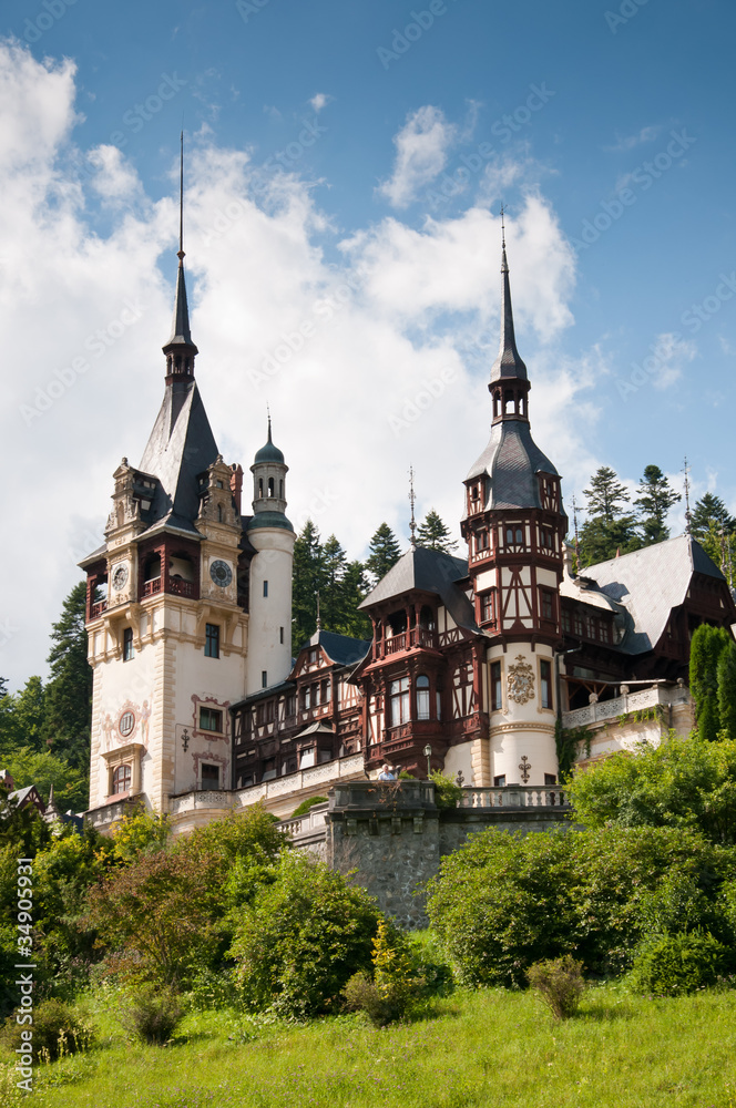 Fairytale royal castle