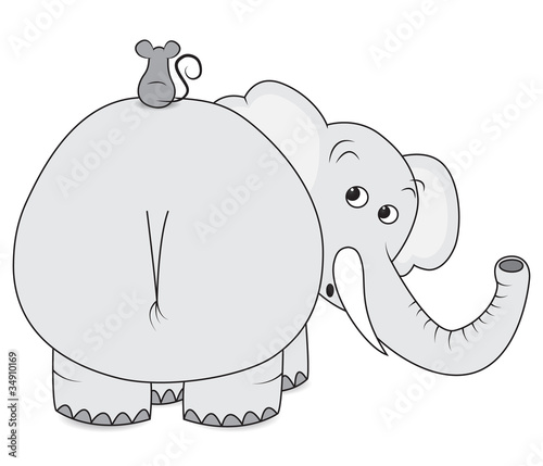 Elephant and mouse