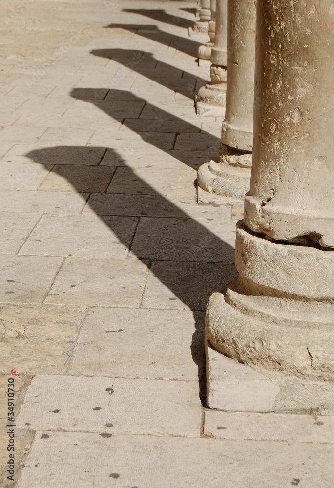 Ancient columns