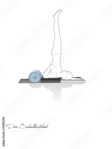 Sarvangasana - Schulterstand.ai
