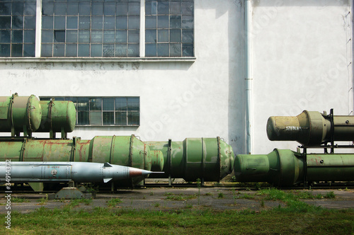 Missiles in abandoned military base