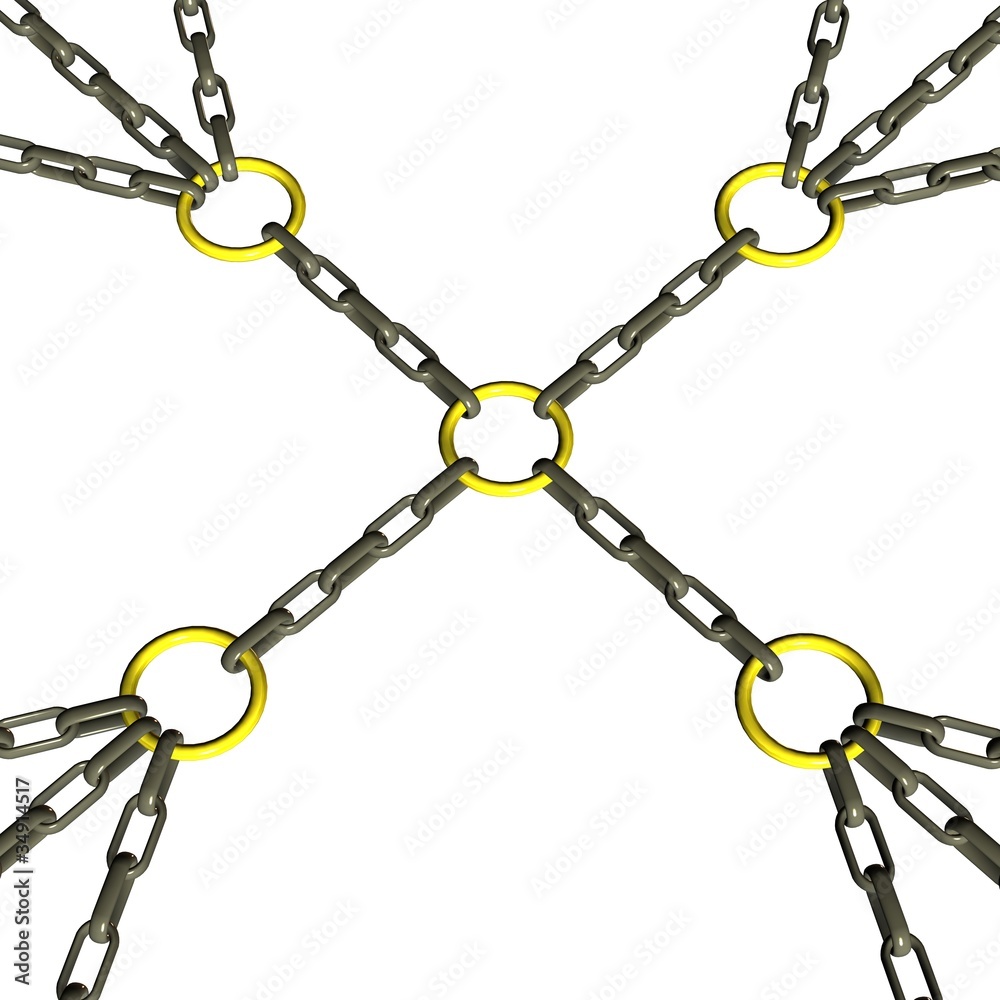 Verkettung Stock-Illustration | Adobe Stock