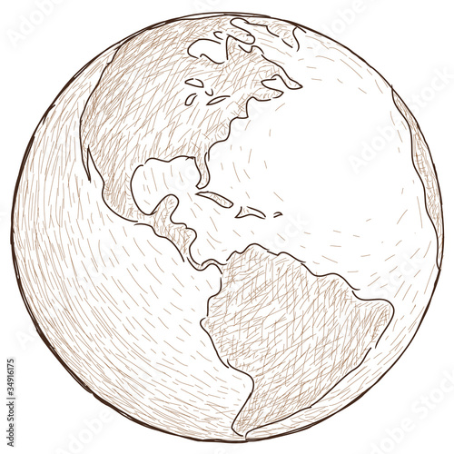 globo disegnato