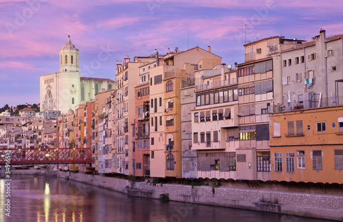 Atardecer en Girona