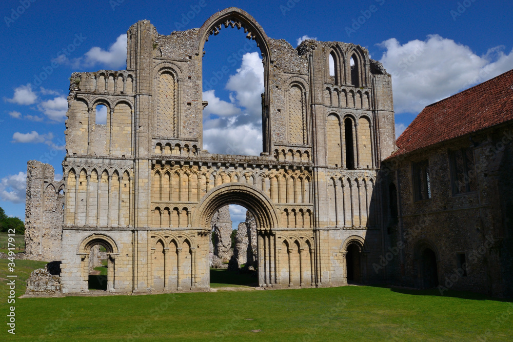 Fototapeta premium Castle Acre Priory - West Door
