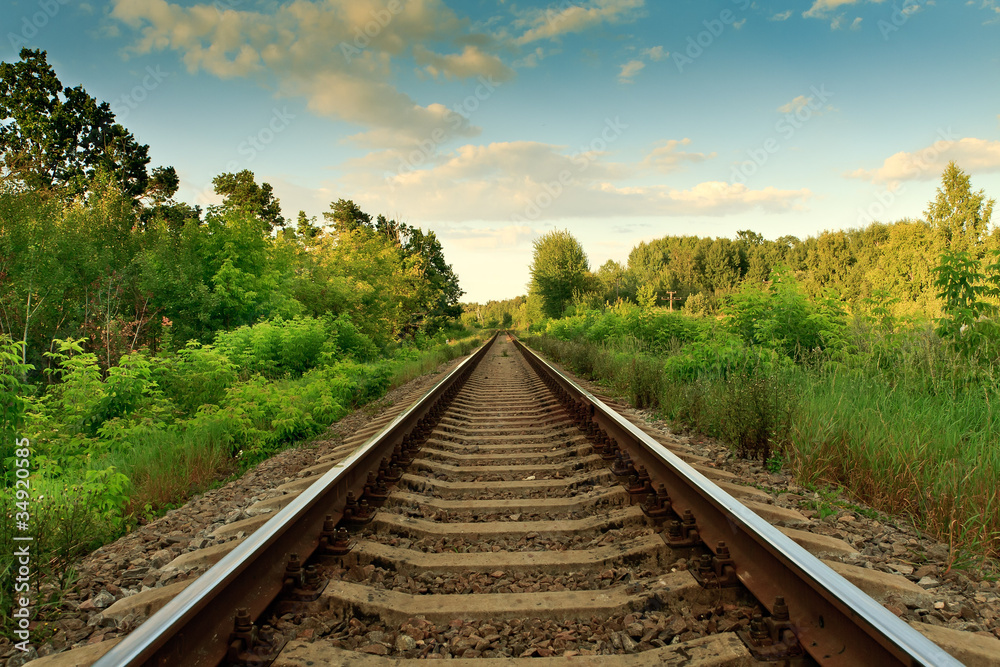 Obraz premium Railroad track