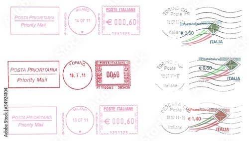 italian postmarks