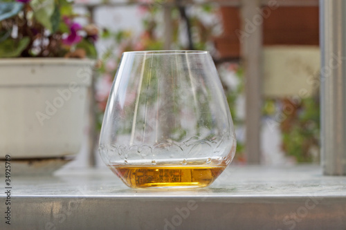 Glass of liquor