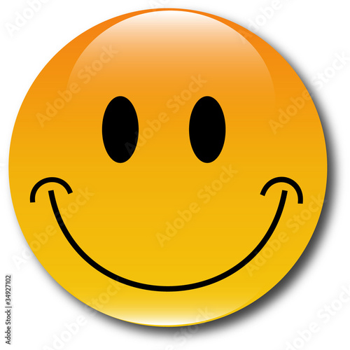 Happy Smiley web Button