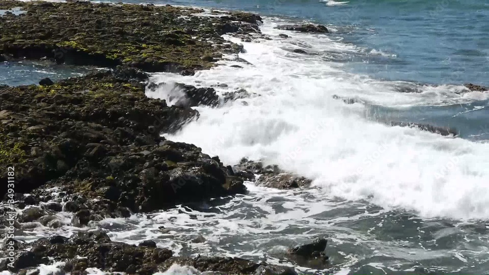 Sea - Wave, Spray and Rocks Sea - Wave, Spray and Rocks