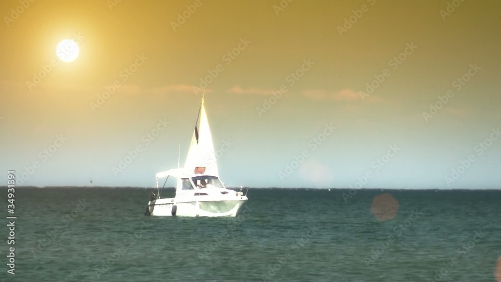 Plaisance au couchant
