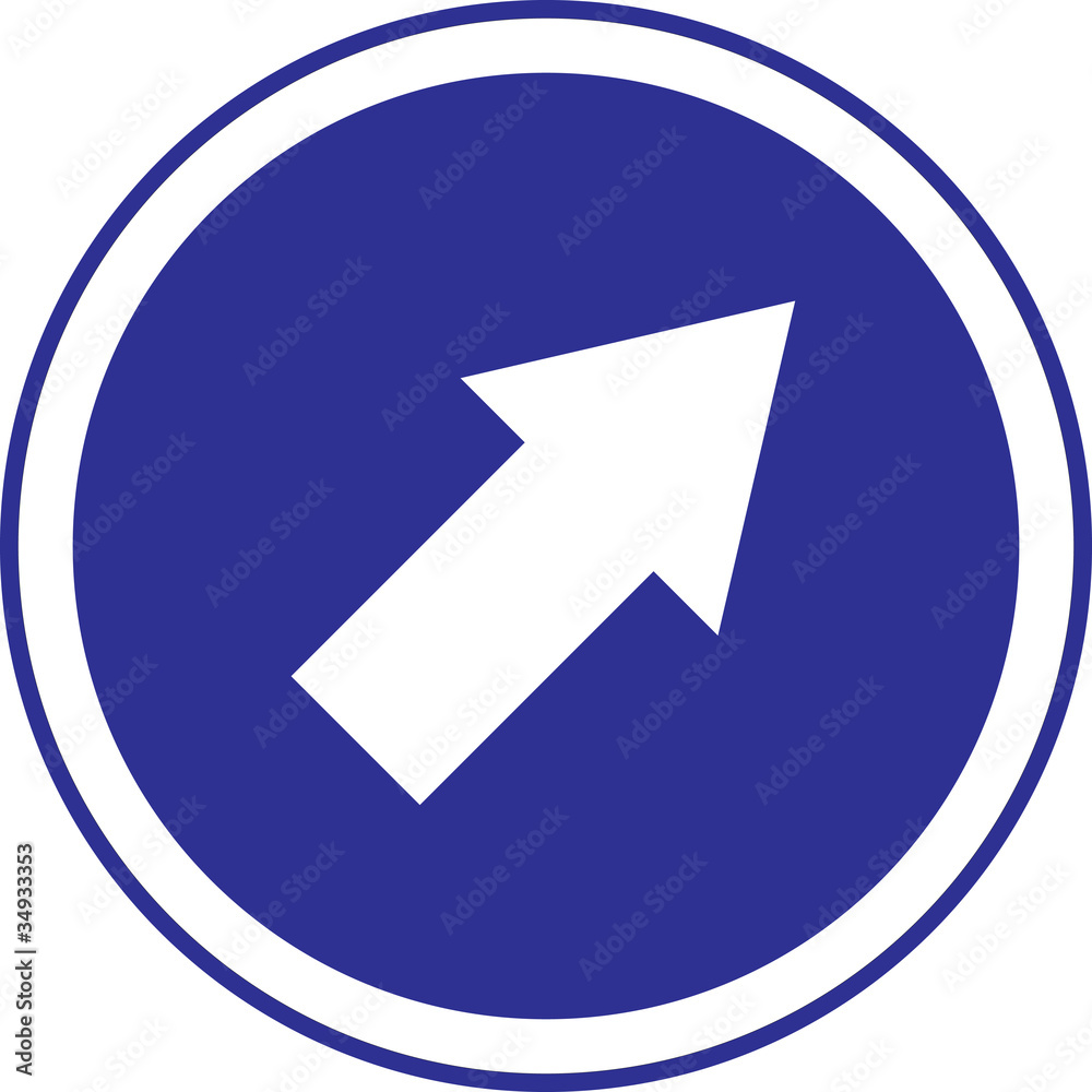 right arrow in circle blue sign right arrow in circle blue sign