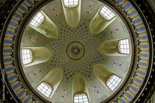 Kuppel der Moschee im Schlosspark Schwetzingen