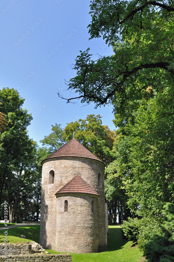 Fototapeta premium Rotunda romańska, Cieszyn