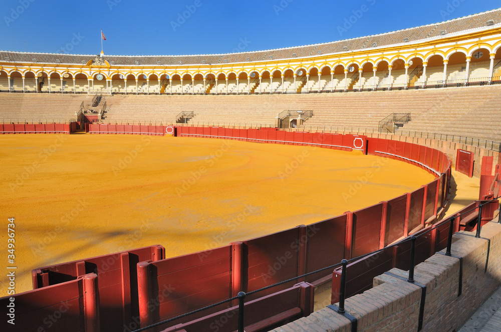 Naklejka premium Siviglia - Plaza de Toros de la Real Maestranza