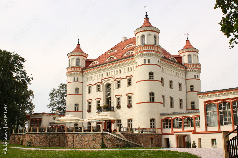 Palace Wojanow near Jelenia Gora (Poland)