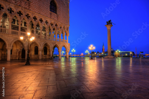 Duks palace on st. Marks square in Venice Italy © Samo Trebizan