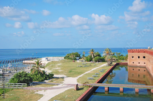 entrance to fort jefferson, dry tortugas