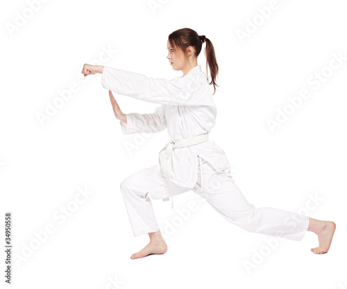 karate girl