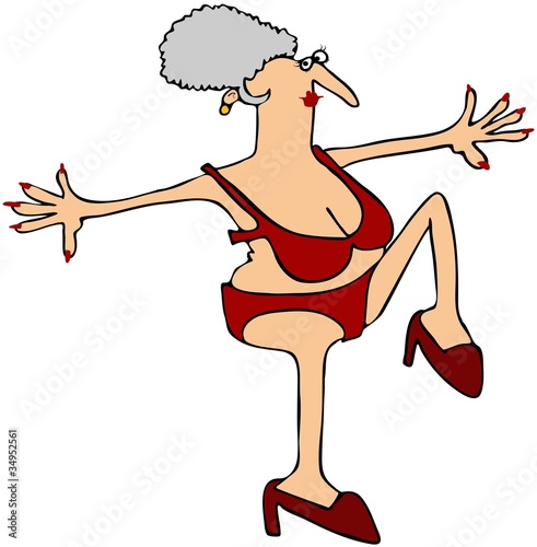 High Stepping Grandma