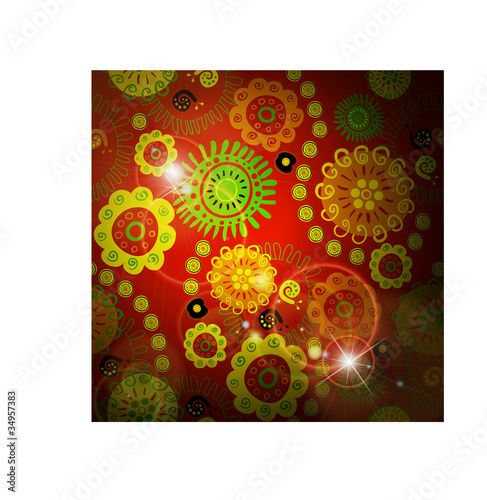 background with decorative ornament