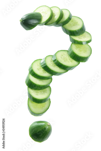 Slices of Lebanese Cucumber