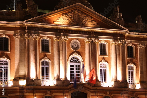 Capitole de nuit à Toulouse