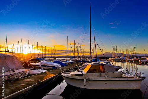 Sailboat and Yacht