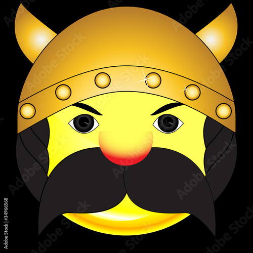 Viking Hagar smile character
