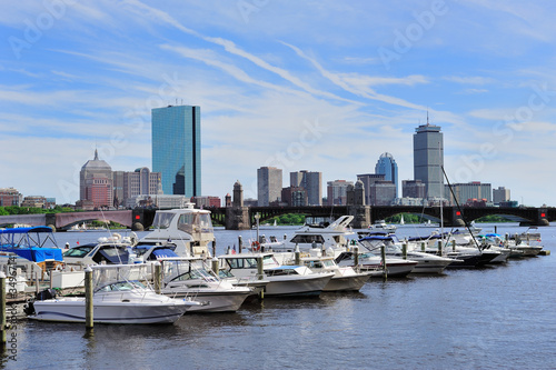 Urban cityscape in Boston
