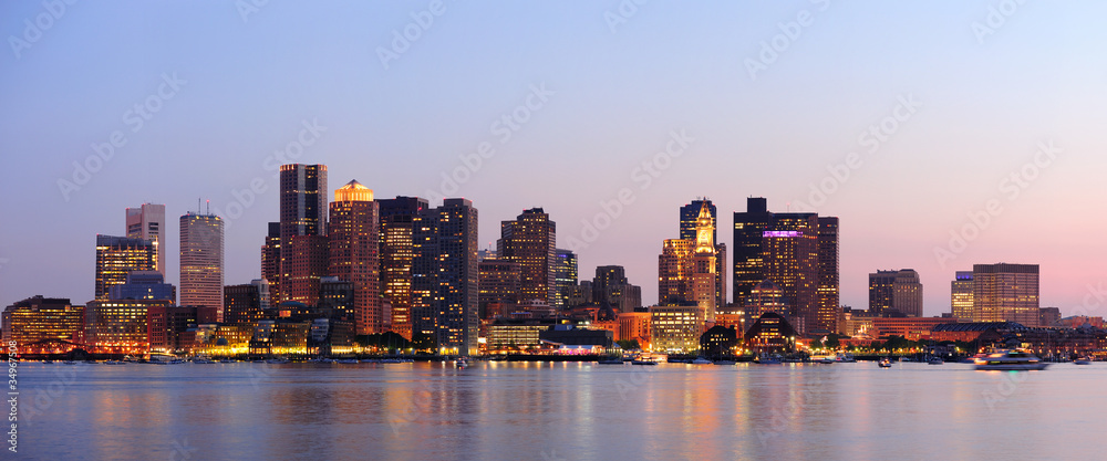 Naklejka premium Boston