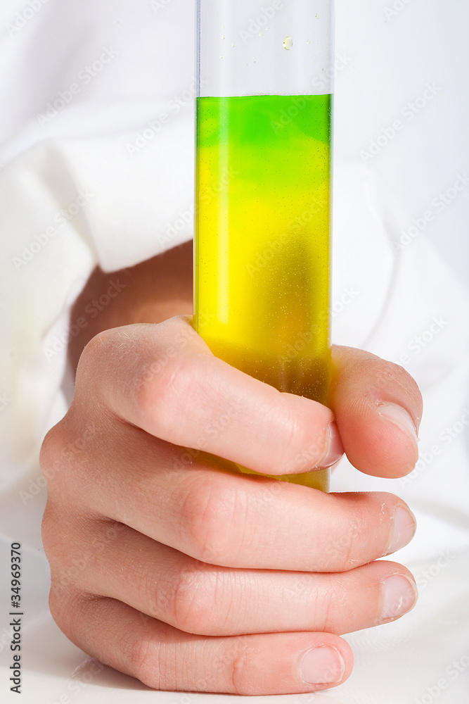 Mixing Colors in a Beaker Mixing Colors in a Beaker