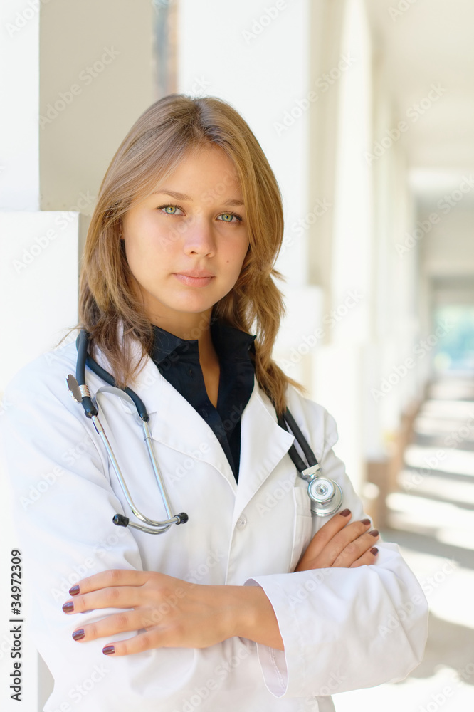 Young female doctor Young female doctor